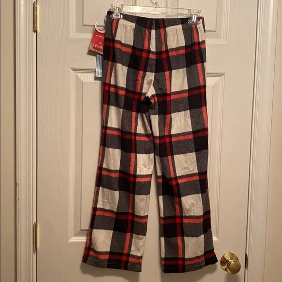 Wondershop Red and Black Plaid Kids' Pajama Bottoms…size XL (14) - Picture 2 of 5